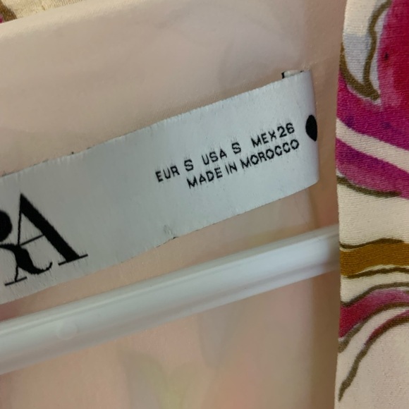 Zara dreamy lined robe with sash. NWOT - Picture 6 of 8